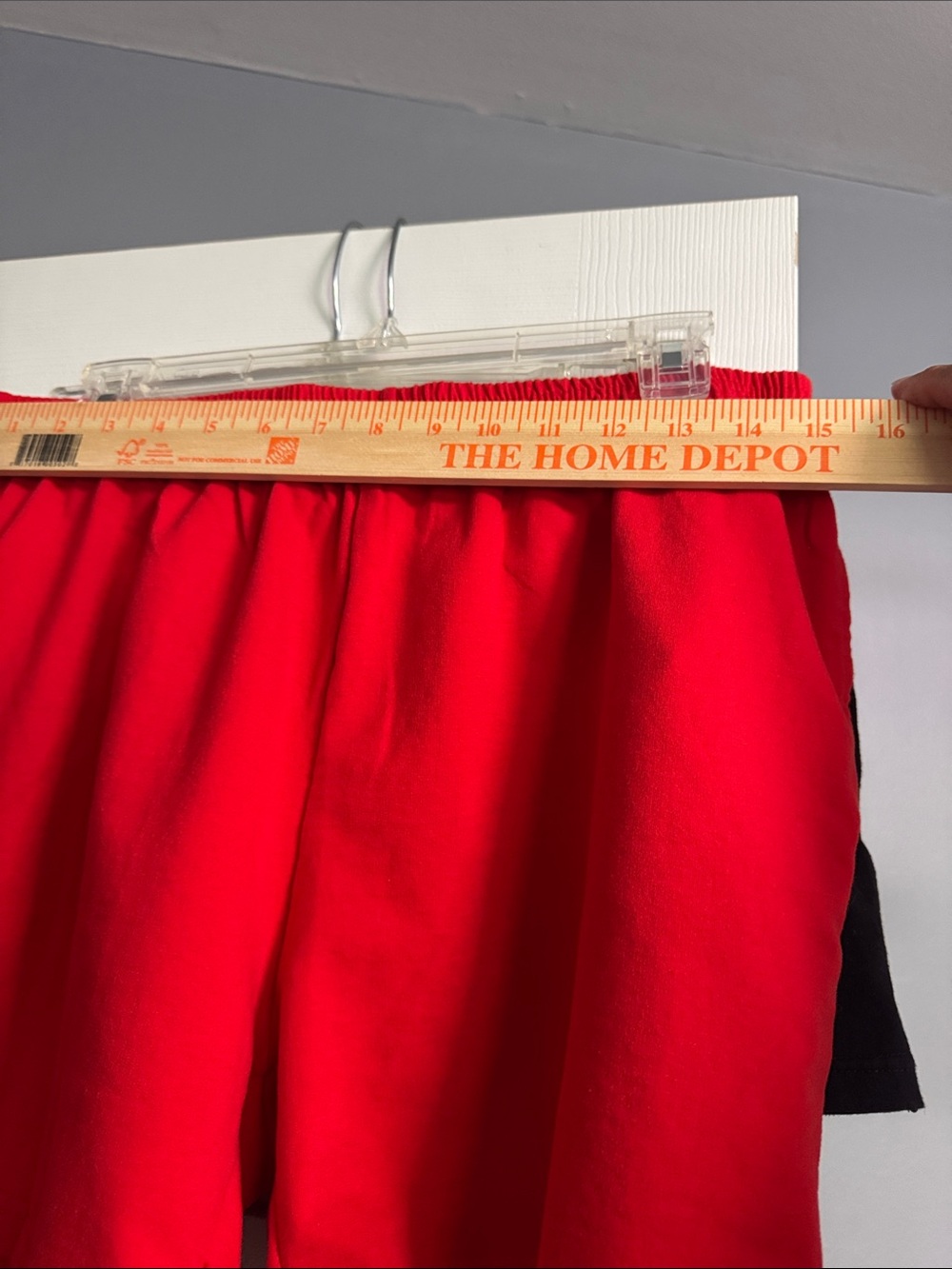 Women's Active Drawstring Shorts - Black & Olive XXL & Red XL (lightweight) - Picture 4 of 8